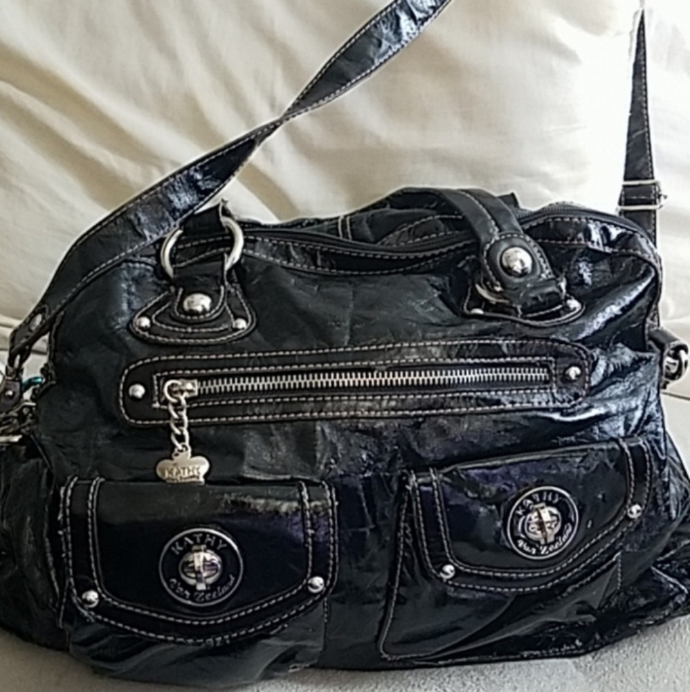 Black Kathy Van Zeeland crossbody bag
